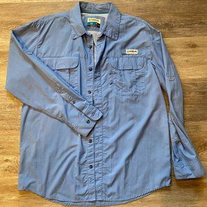 CLOSET CLEAR OUT! Magellan. Light Blue, Long Sleeve, Fishing Shirt